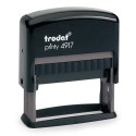 Printy 4917 | Sello Rectangular de 50x10 mm