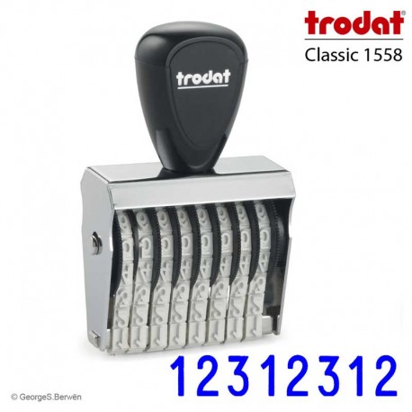 Numerador Classic 1558 de 5mm de trodat