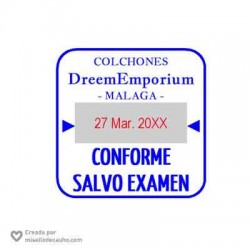 Conforme Salvo Examen Fechador 4x4cm -Emporium-