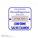 Conforme Salvo Examen Fechador 4x4cm