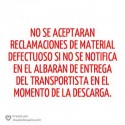 Material defectuoso