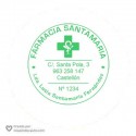 Sello redondo 40 mm para farmacia