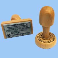 sello de madera