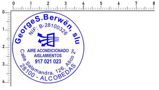 Redondo de 40mm con logo