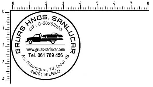 Redondo de 40mm -Sanlucar- con logo